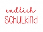 Endlich Schulkind Bügelbild
